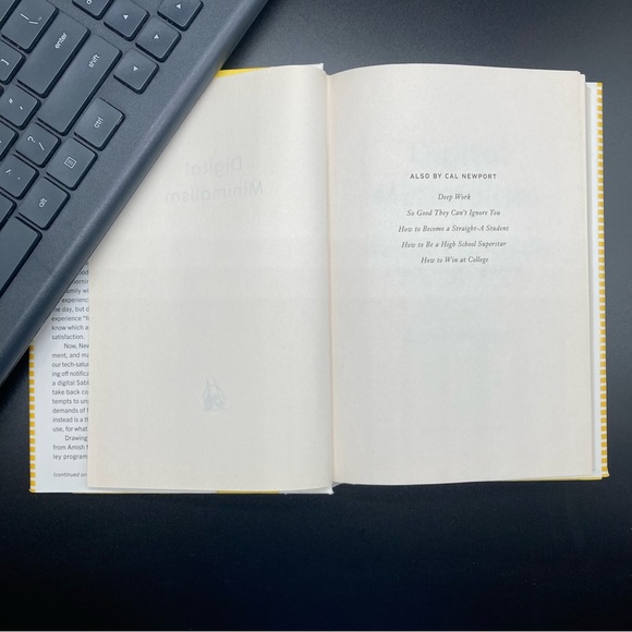 Digital Minimalism Choosing a Focused Life in a Noisy World Hardcover Book - Picture 4 of 16